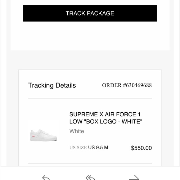 AIR FORCE 1 LOW X SUPREME 2020 - Picture 5 of 5